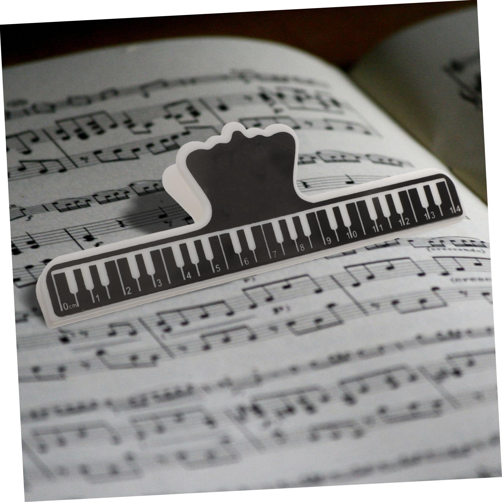 ibasenice 25pezzi Clip Porta Spartiti Musicali Per Pianoforte Design Classico e Leggero Clip Di Sicurezza Per Pagine Musicali Per Musicisti e Pratici Da Trasportare