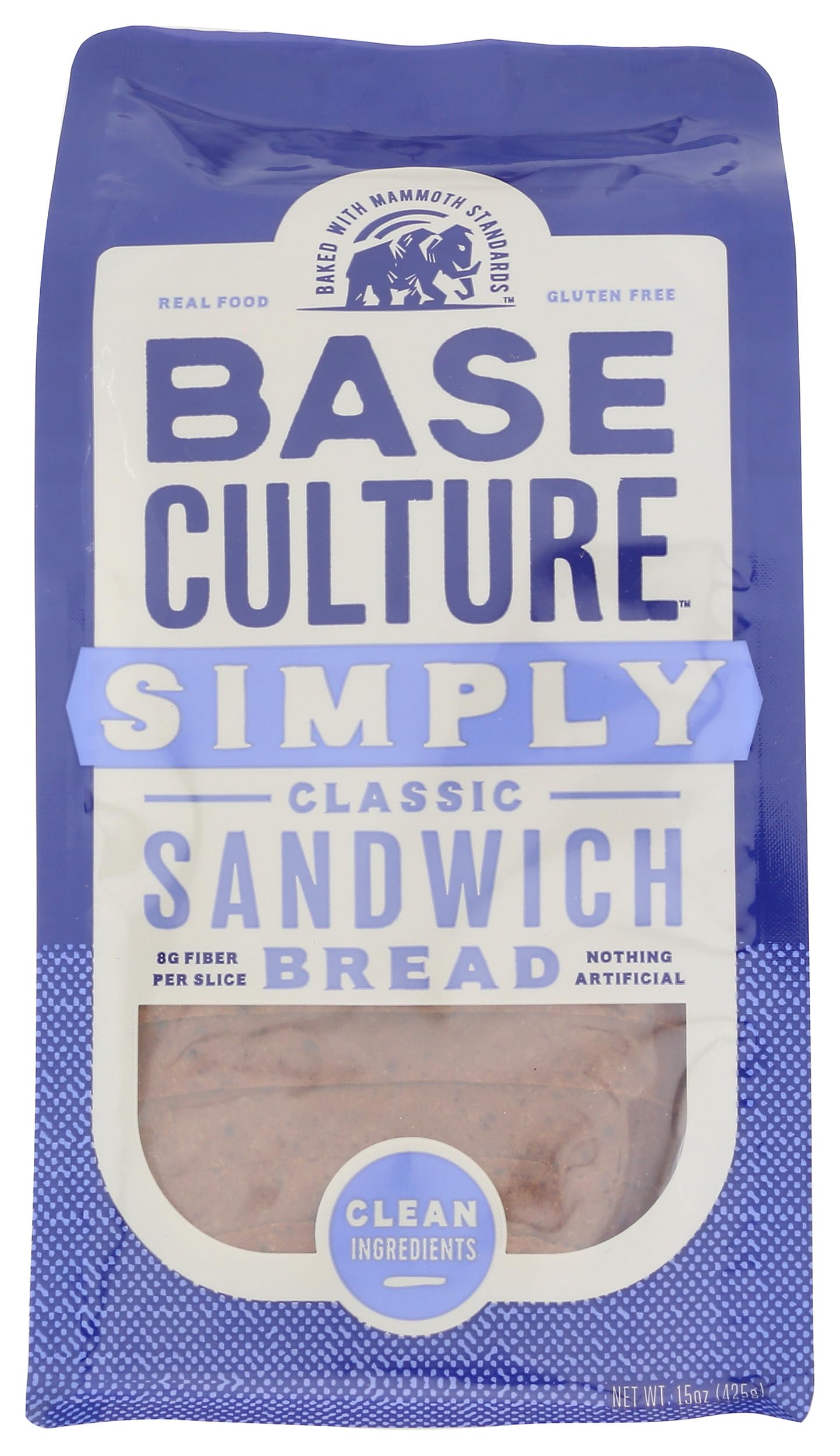 Amazon.com: Base Culture, Frozen, Bread Classic Sandwich, 16 Ounce