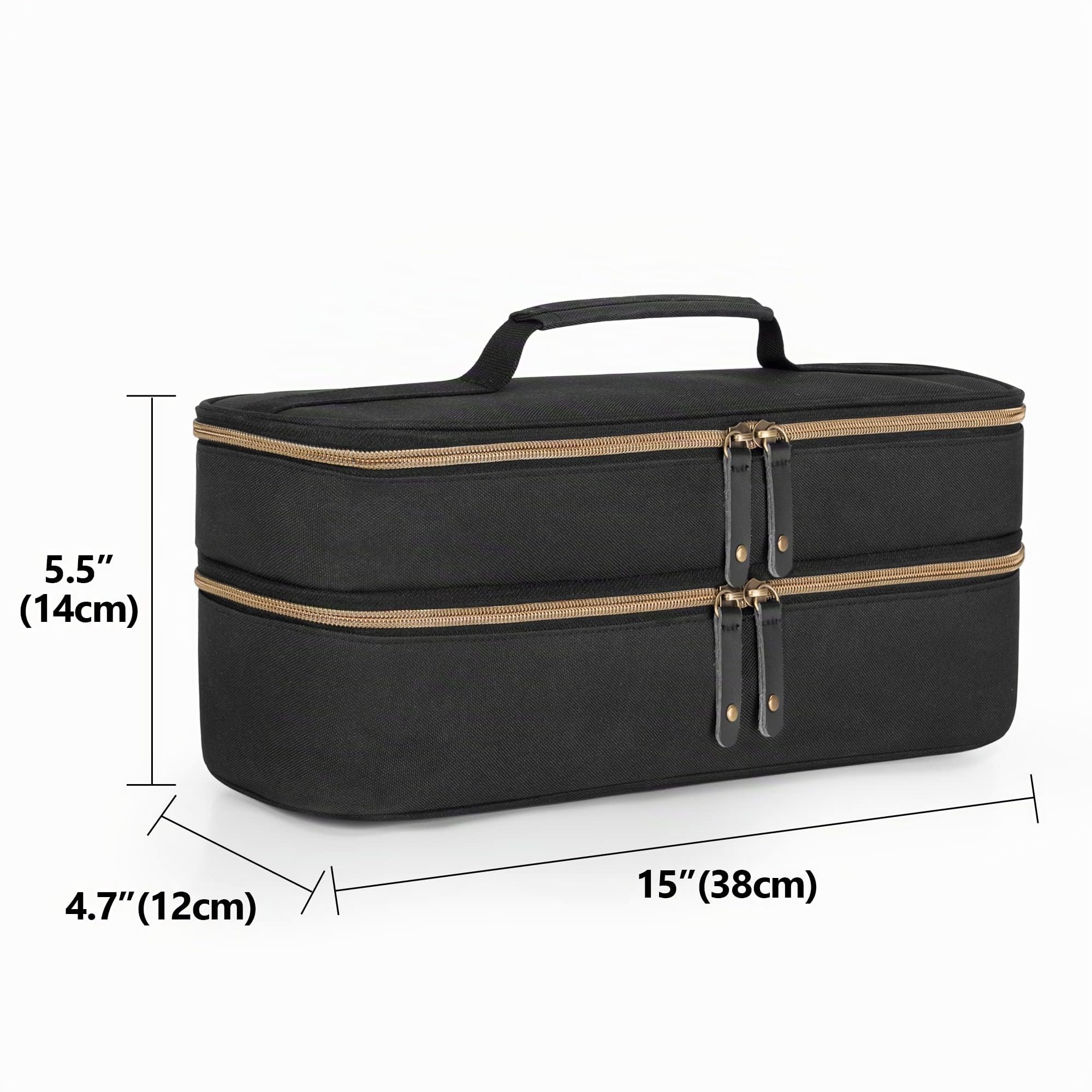 Trunab Boîte de Rangement Jeux Carte Sac Jeux de Société, Sac pour Carte Jeux Organisateur Double Couche Compatible avec Cards Against Humanity, Yugioh, PM Cards, MTG,TCG, CCG Cards, Pokémon Cartes