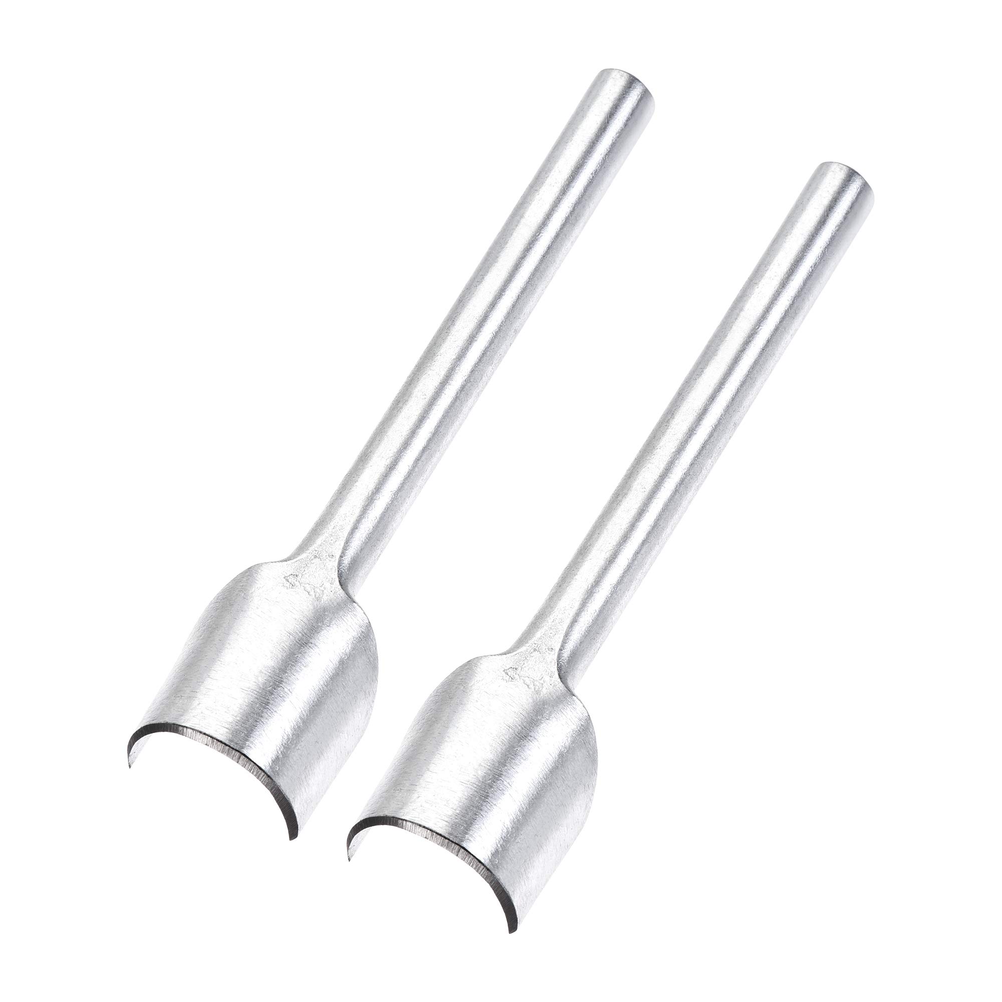 Poinçon demi-rond pour cuir 20 mm uxcell emporte-pièce sangle x2