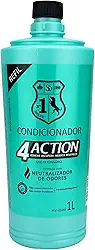 Sanol Dog Condicionador Para Pêlos De Cães 4Action 1 Litro Verde