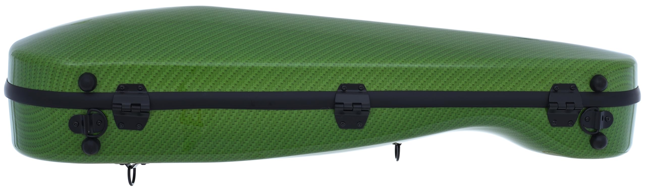 Geigenkoffer Fiberglass 4/4 SlimFlight special grün M-case + Bogenkoffer