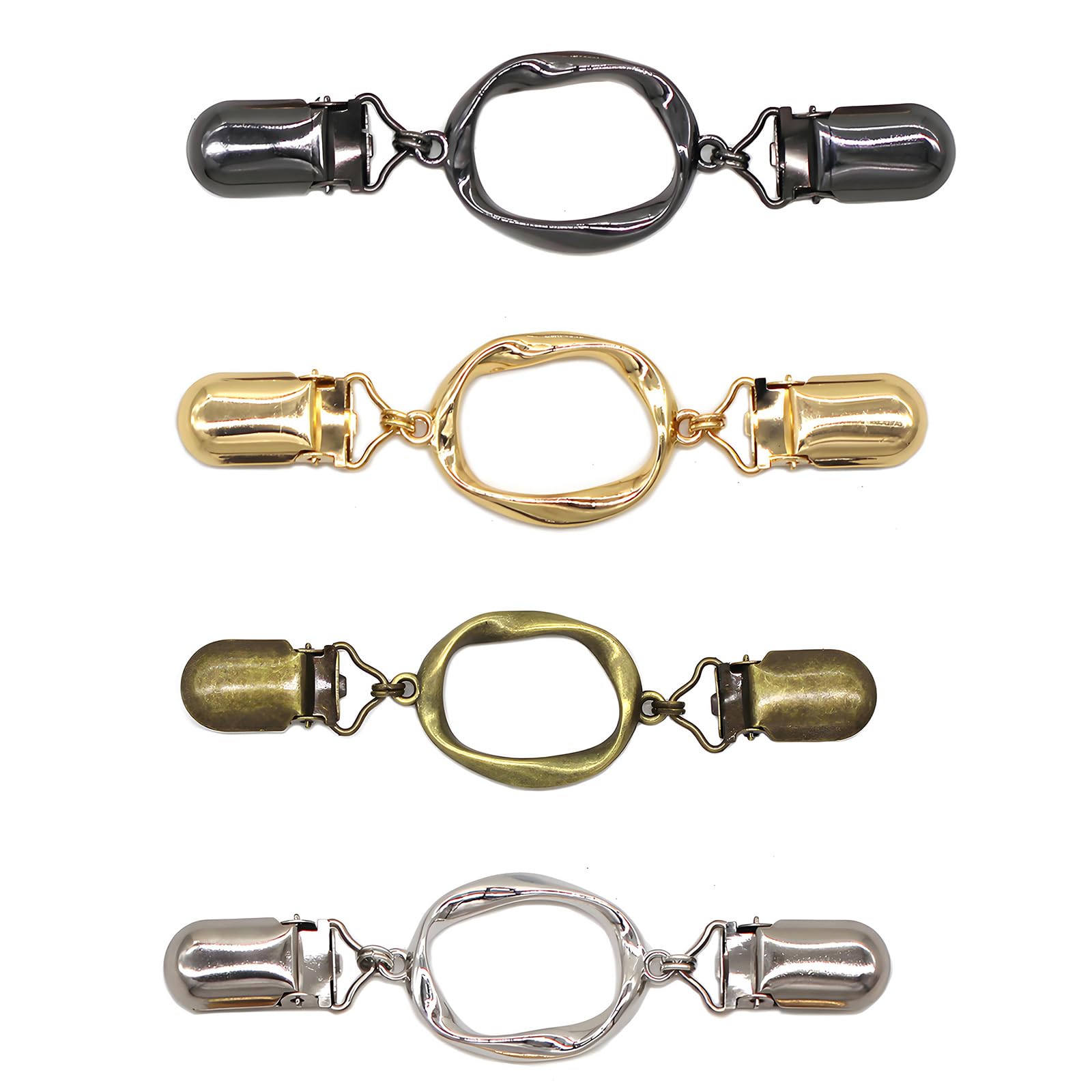 Multipurpose Invisible Fastener for Blouses and Dresses in Formal Shirt Clip