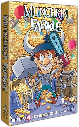Steve Jackson Games Munchkin Farkle - 3 a 5 jugadores, mayores de 14 años