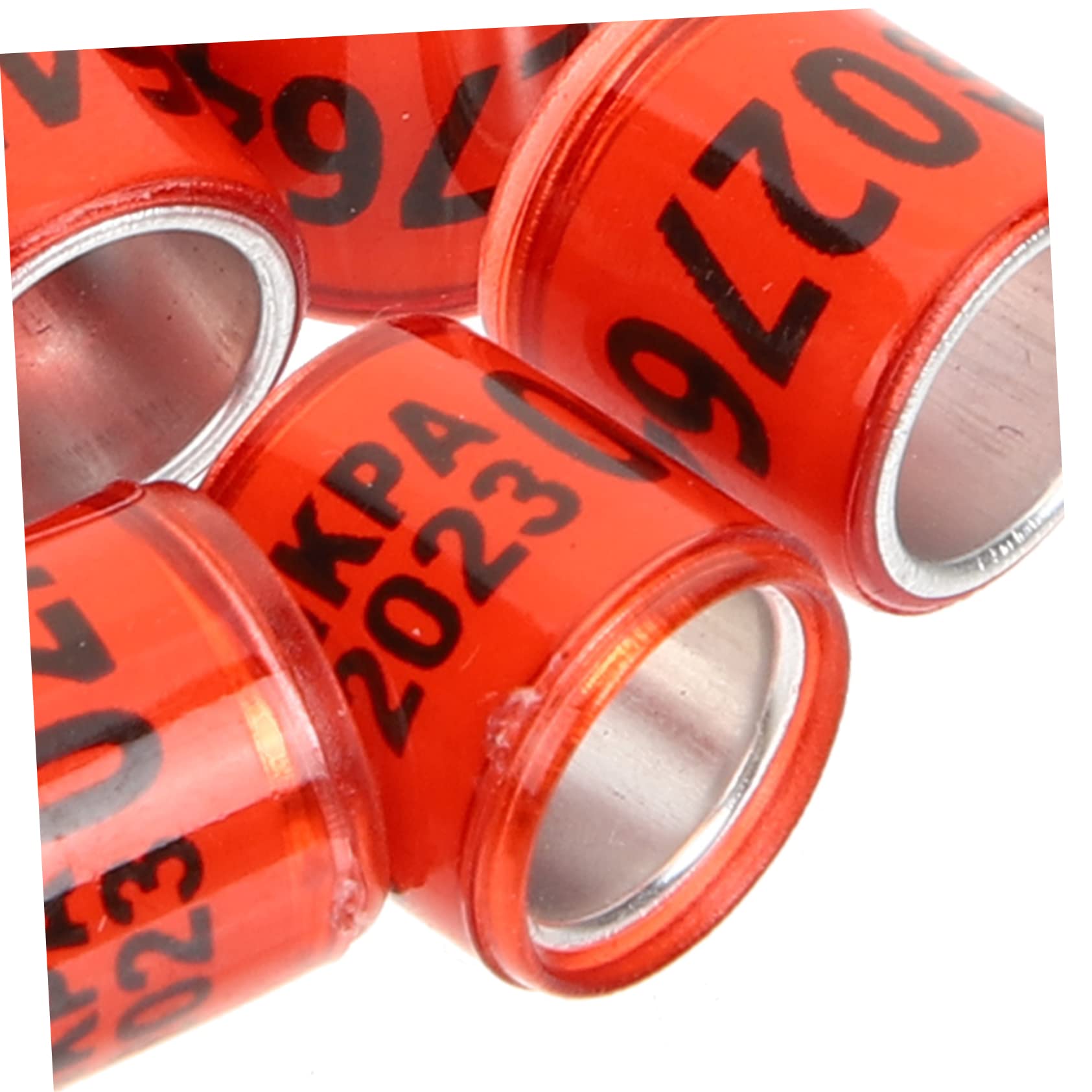 minkissy 400 Pz Anello Piede di Piccione Forniture di piccioni Anelli di Zampa di Uccelli per Coscia di Piccione Anello del Piede del Piccione da Corsa dei Paesi