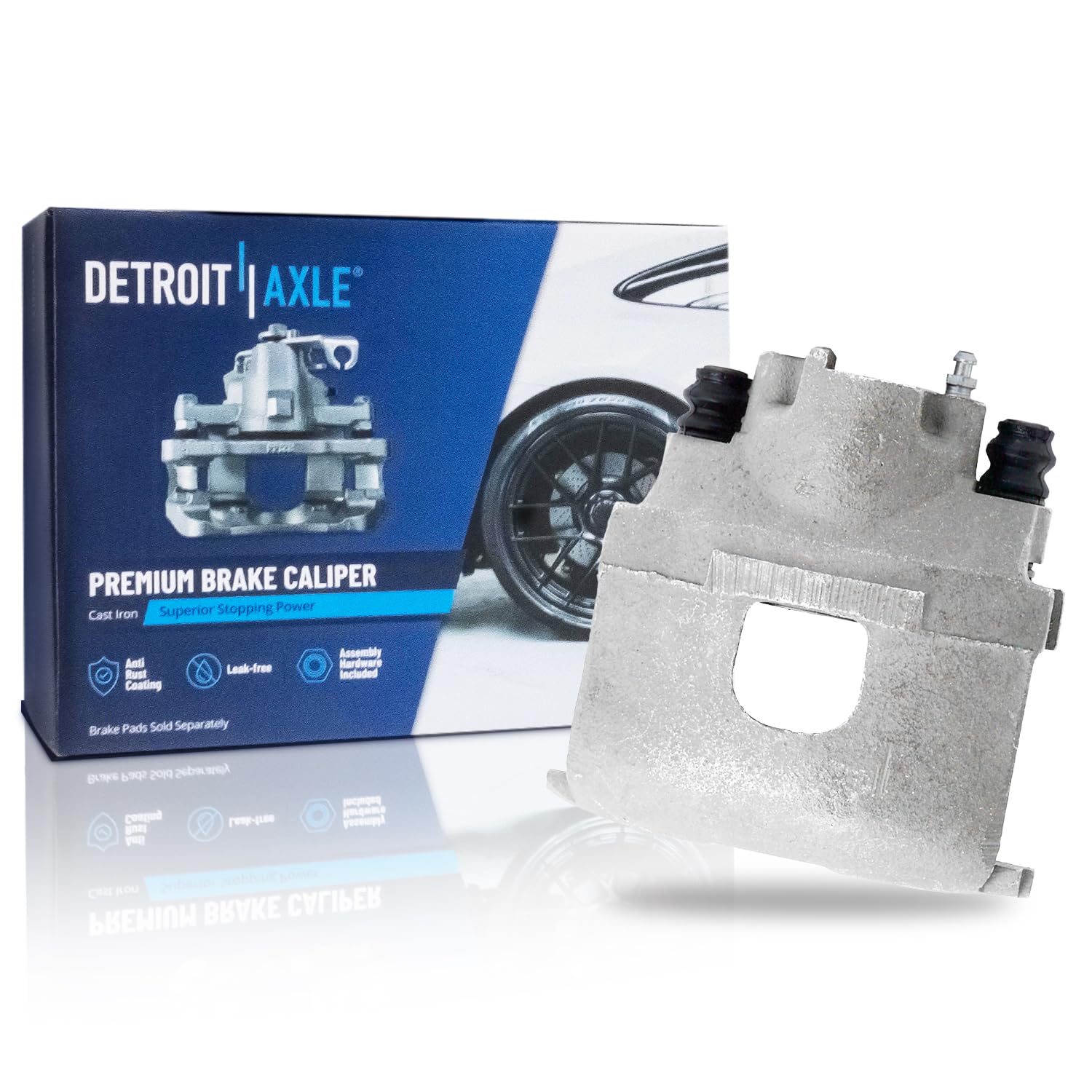 Detroit Axle - Front Left Brake Caliper for Chrysler Imperial New Yorker