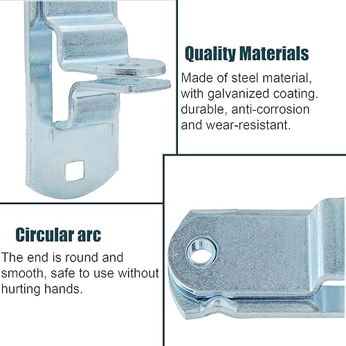 Miniatura 4 de Mecanismo de bloqueo de cerrojo de acción de leva para remolque, pestillo de puerta de remolque cerrado, pestillo de puerta de remolque de carga,