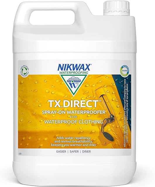 Nikwax Tx. Direct Spray On Spray On Waterproofer - 5lt