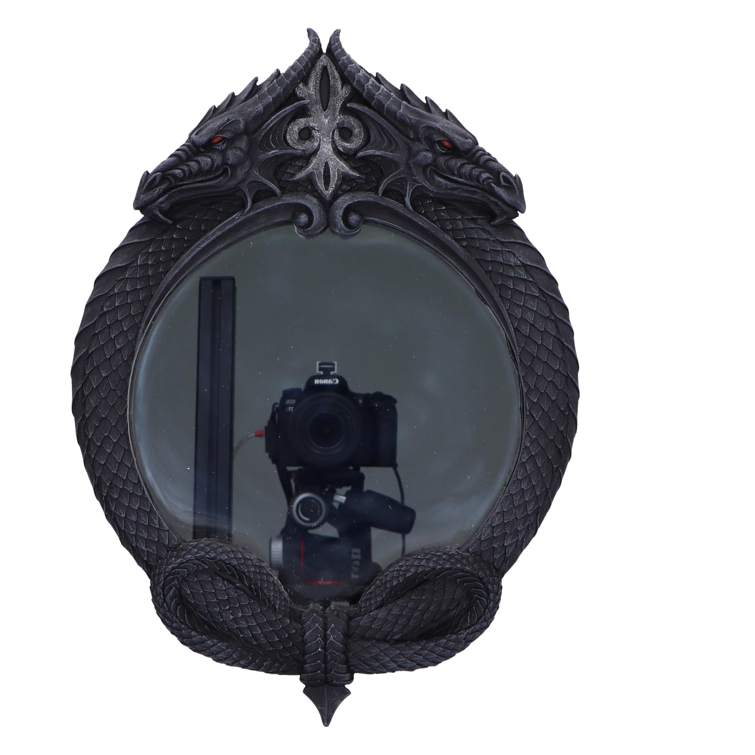 Fantasy & Mythology Unisex Kids Brown The Reflector Gothic Dragon Mirror | Mirrors | Acotis - Resin