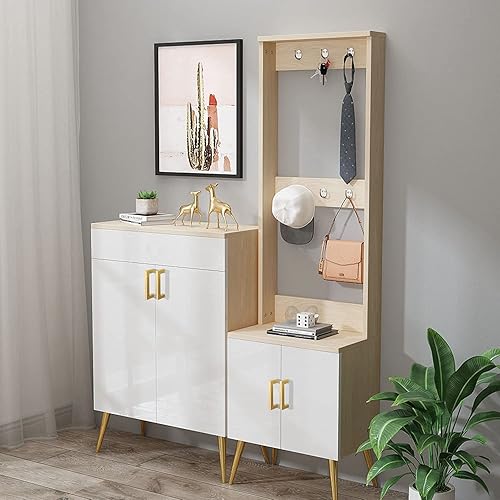 Miniatura 8 de Homdiy paquete de 30 tiradores de gabinete de cocina de bronce cepillado,dorados, cuadrados para gabinetes, armarios, 7-12pulgadas entre los centros