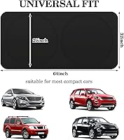 Vista 6 de Parasol plegable para parabrisas de coche, fundas para ventana delantera de coche, accesorios para coche, protector de visera de calor y rayos UV