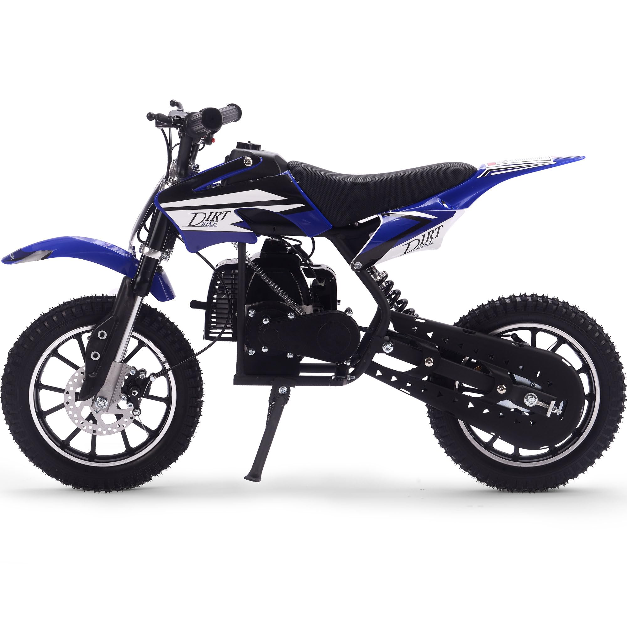 MotoTec DB-01 50cc 2-Stroke Kids Gas Dirt Bike Blue