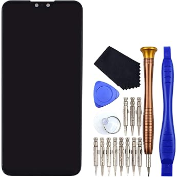 Black JKM-LX1 Display LCD Touch Digitizer Screen 6.5 Inch Replacement for Huawei Y9 2019 JKM-LX1 JKM-LX2 JKM-LX3 JKM-AL00 JKM-TL00 JKM-AL00a JKM-AL00b