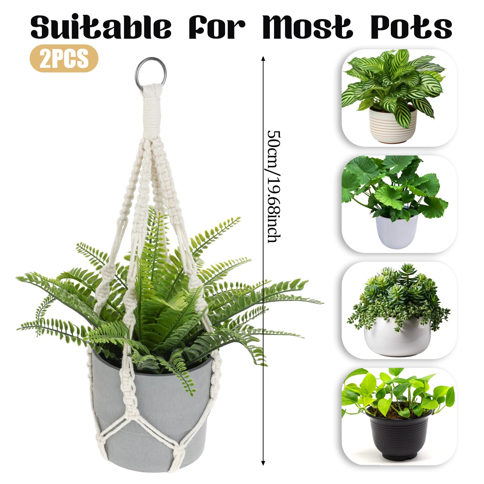 KADAX Vaso Da Fiori Vaso Da Fiori 38 Cm Copertura Per Piante Supporto - Foto 12