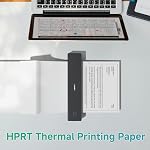 HPRT Thermal Printer Paper 8.5 x 11 Inch US Letter,Advanced Printing Paper Compatible with HPRT/iDPRT/PRT Portable Printer MT620/MT610/MT800,Continuous Folding,200 Sheets