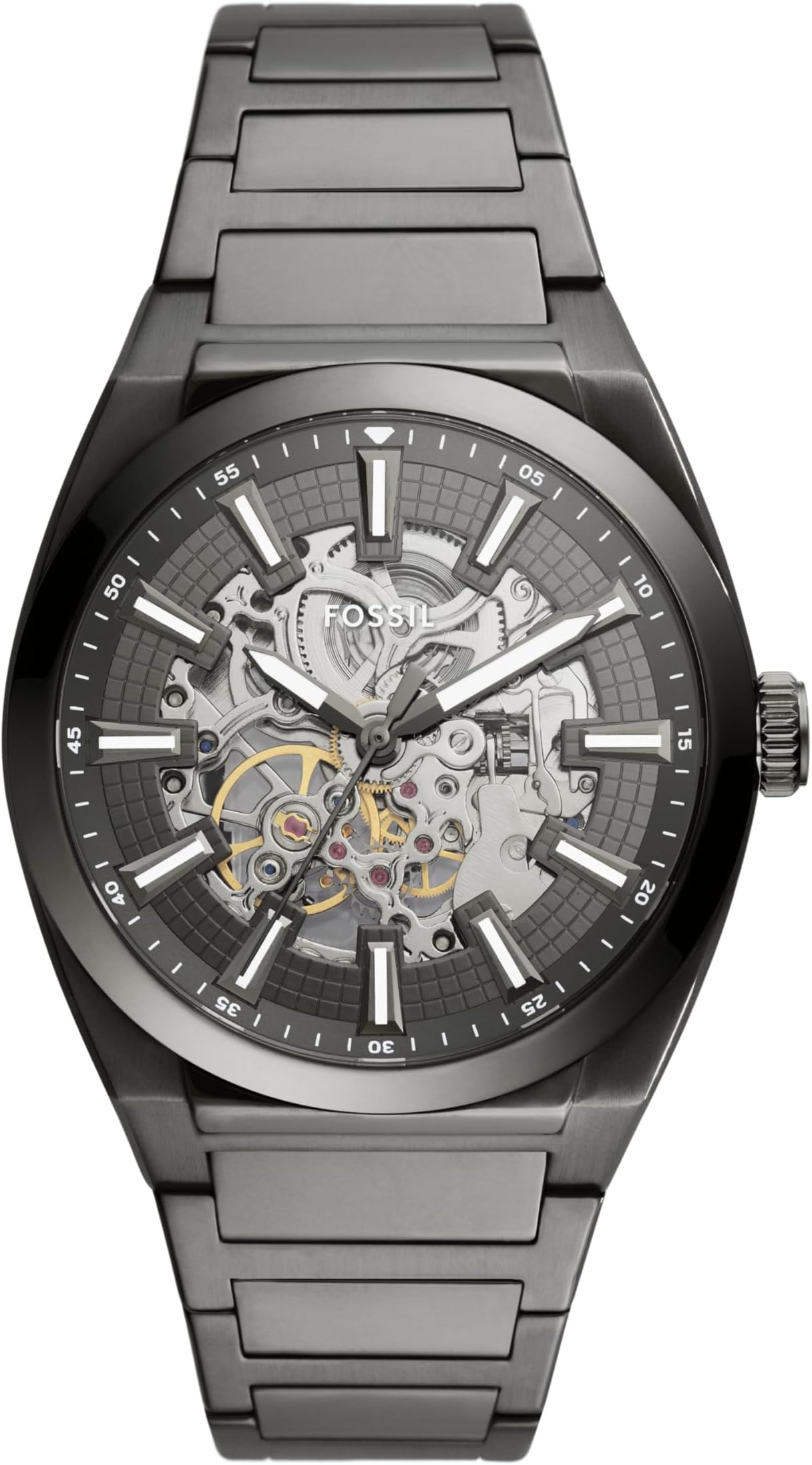 Men's Everett Automatic Stainless Steel Three-Hand Watch