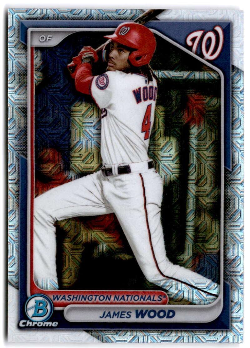 Amazon.com: 2024 Bowman Chrome Mega Box Mojo Prospects Refractor