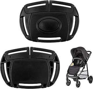Stroller Harness Buckle Replacement Compatible with Diono Stroller&Car Seat | Safety Harness Clip for Babies, Toddlers & Kids (Buckle Only，Black 1 Pack)
