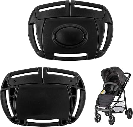 Replacement Parts/Accessories to fit Summer Infant Strollers and Car Seats Products for Babies, Toddlers, and Children (Buckle Compatible w 3Dlite)