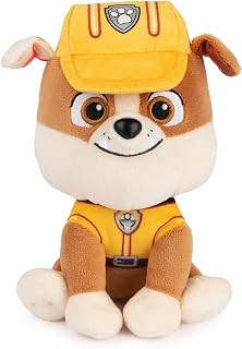 GUND PAW Patrol Rubble 6" Plush Stuffed Animal - Official Construction Uniform Puppy Toy, Ages 1+