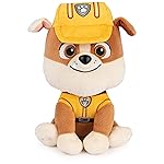 GUND Official PAW Patrol Rubble in Signature Construction Uniform Plush Toy, Stuffed Animal for Ages 1 and Up, 6 (Styles May Vary)