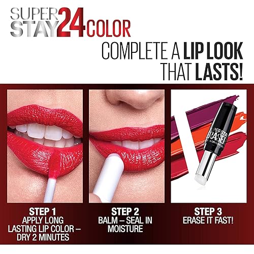 Miniatura 9 de MAYBELLINE Super Stay 24 - Lápiz labial líquido de 2 pasos y bálsamo labial, 920 Bronzed Dream, 1 unidad