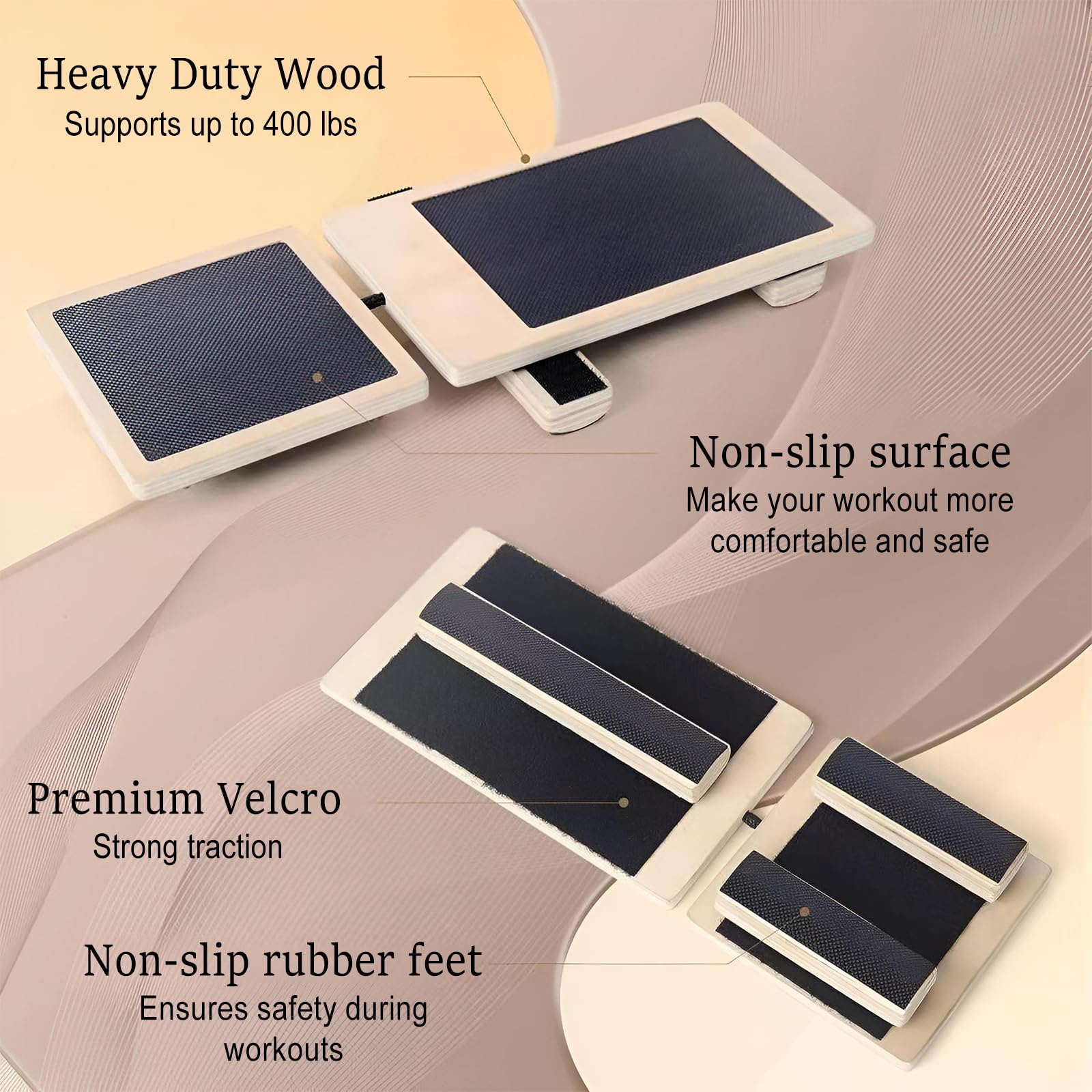Balance Board A Gamba Singola In Legno Per Riabilitazione Caviglia, Allenamento Equilibrio E Postura - 3