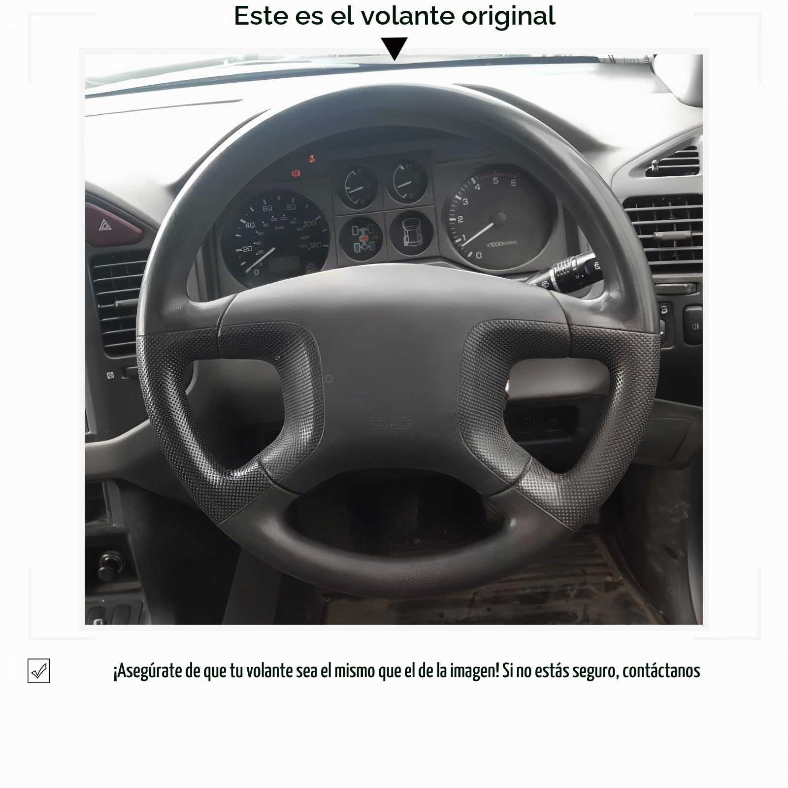 MEWANT Funda de Volante a Medida para Coser Mitsubishi