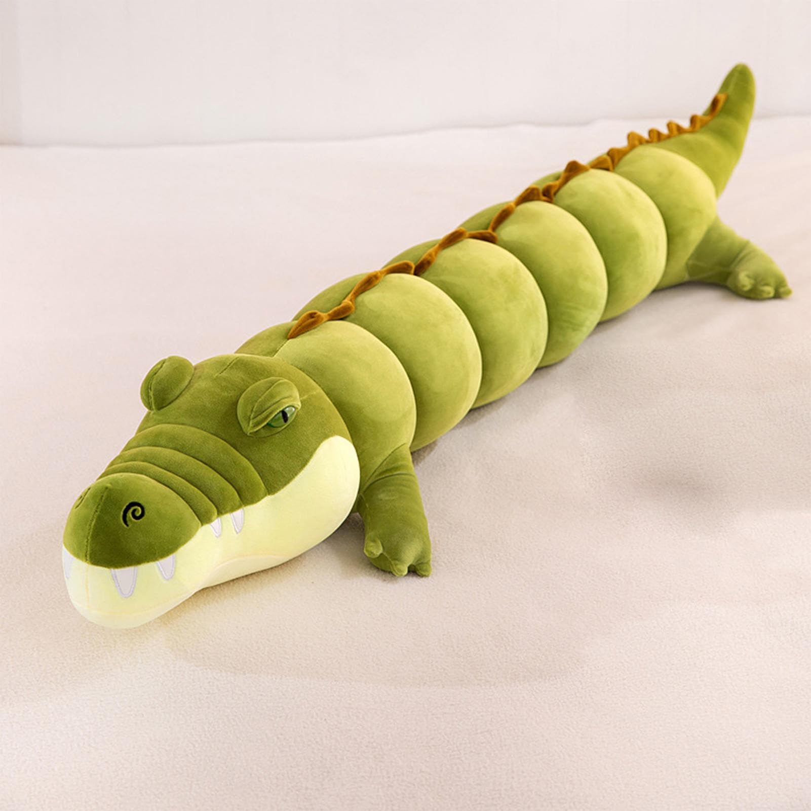 Alligator-Kissen, Alligator-Plüschspielzeug | weiche Alligator-Puppen, Plüschtier Krokodil aus Plüsch, Kissen, niedliche Alligator-Tiere, Plüschpuppen
