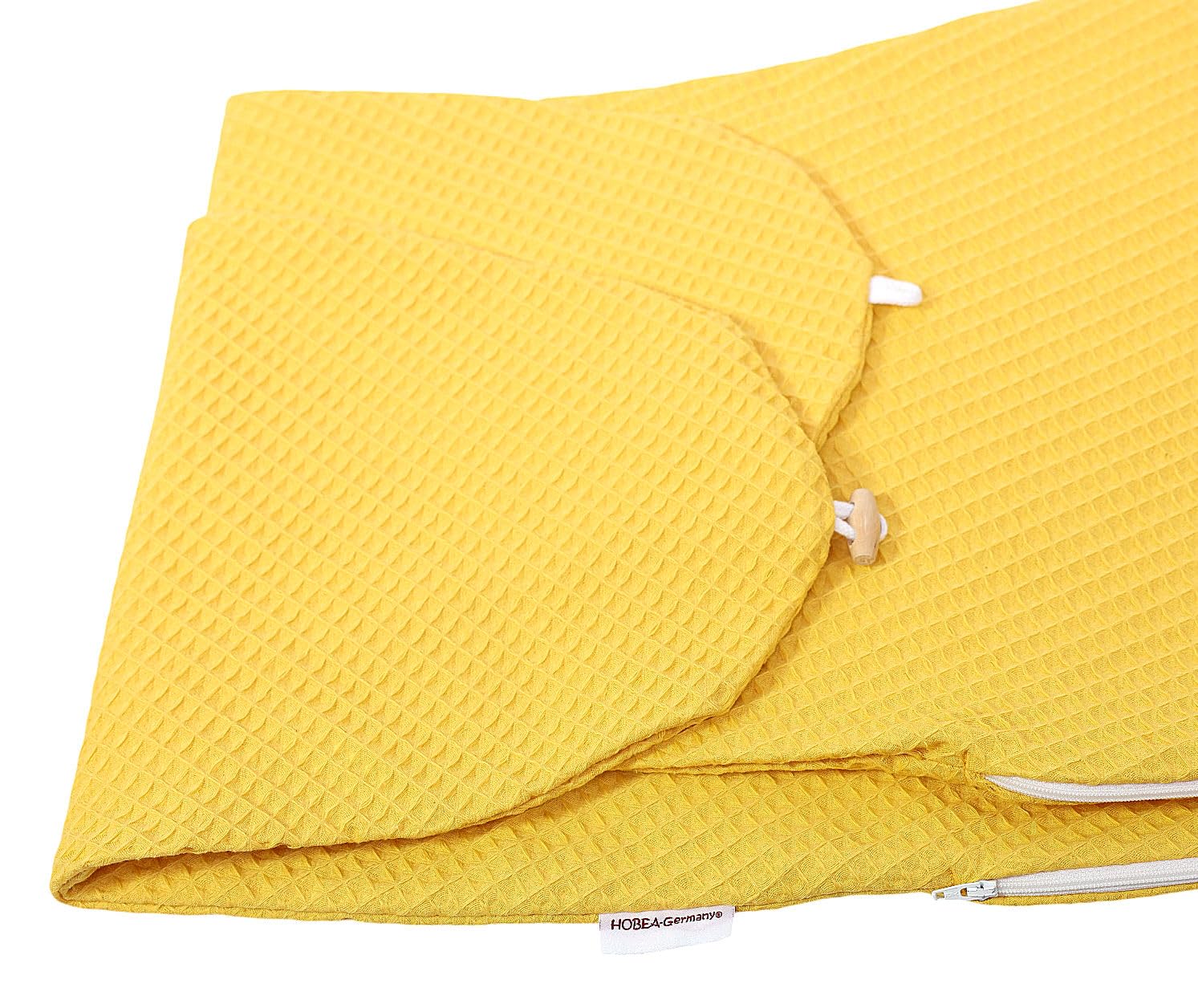 HOBEA-Germany Funda de Almohada de Lactancia para Cojines de Lactancia 190cm diseños (Muselina Topo) — view 102