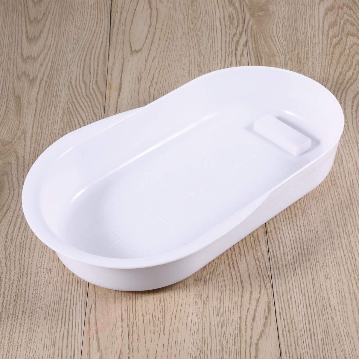 Padella per casa, Ospedale e Viaggi - Orinatoio con Padella Gonfiabile per Anziani, paralisi e allettati - Toilette Portatile sul Comodino con Pompa ad Aria