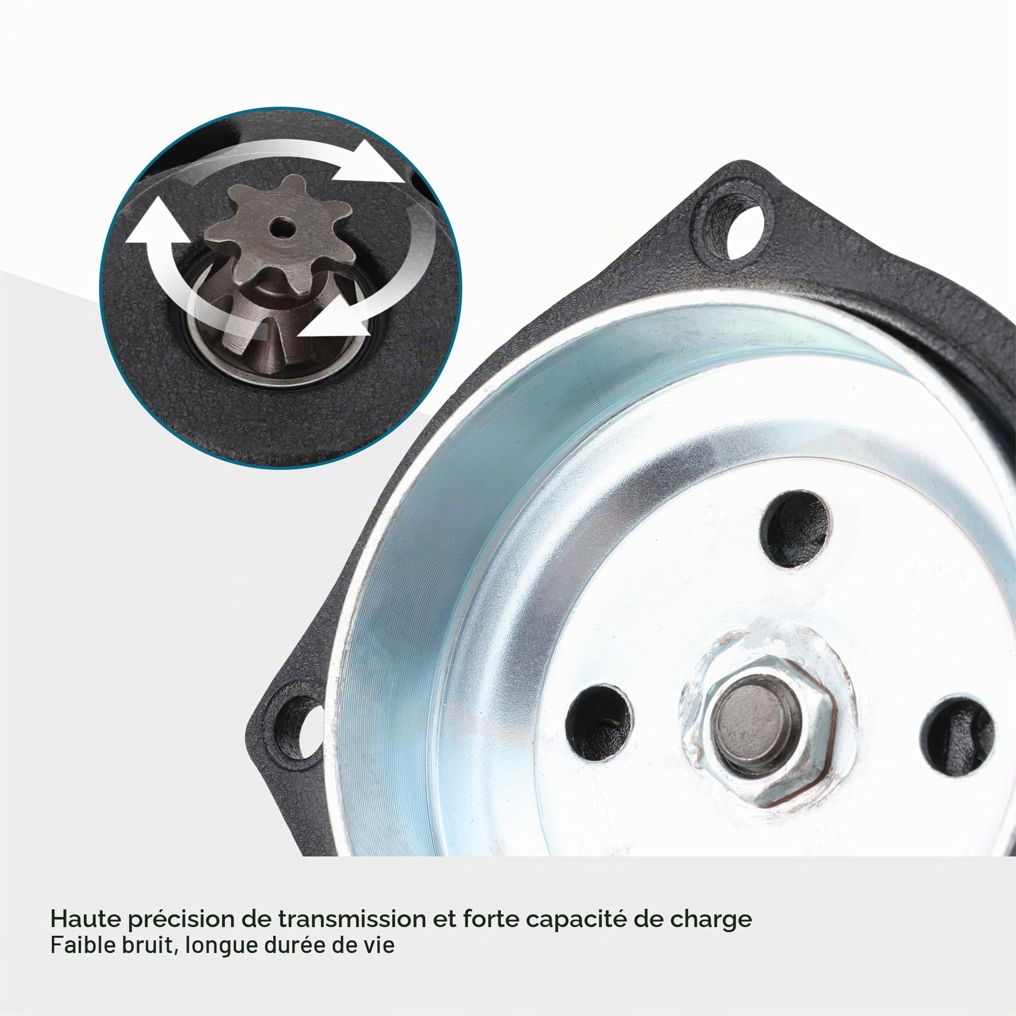GOOFIT 7 dents tambour embrayage boîte de vitesses Remplacement pour 2 stroke 47cc 49cc Pocket Bike
