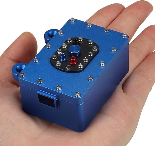 Miniatura 4 de 110 RC Crawler caja receptora impermeable Caja de receptor de celda de combustible de aluminio CNC 2.362* 1.575* 1.024 in para 110 RC Crawler Rigs