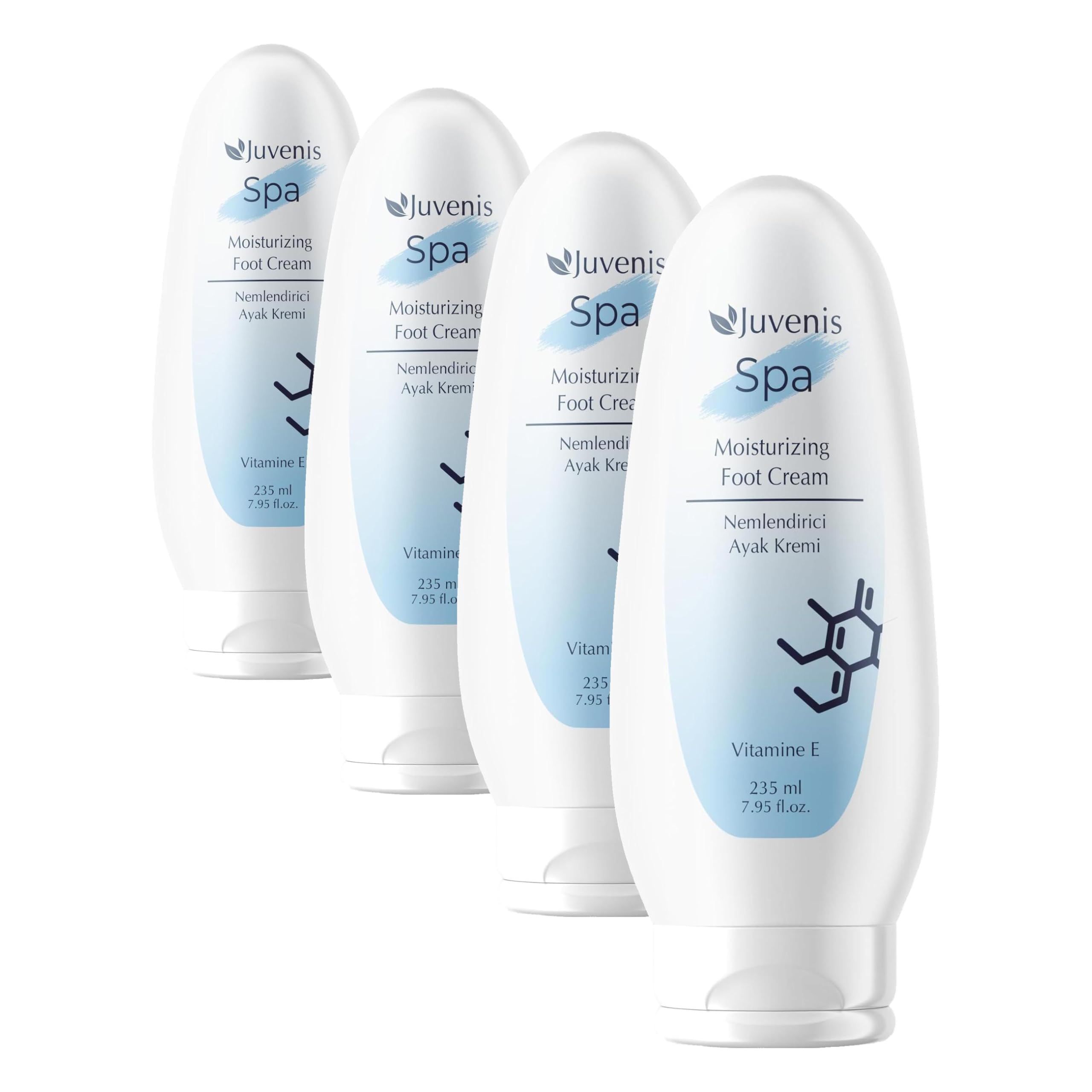Juvenis Spa Nemlendirici Ayak Kremi 235 Gr. (4 paketi)
