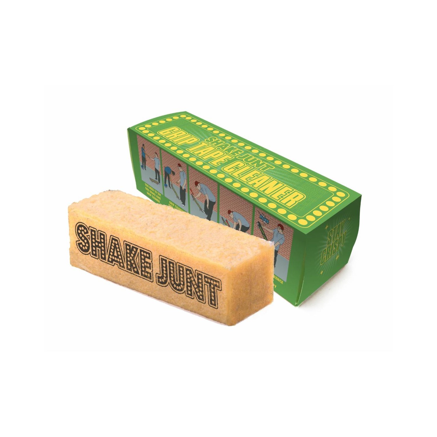Shake Junt Skateboard Griptape Cleaner Grip Dirt Remover Gummy Cube