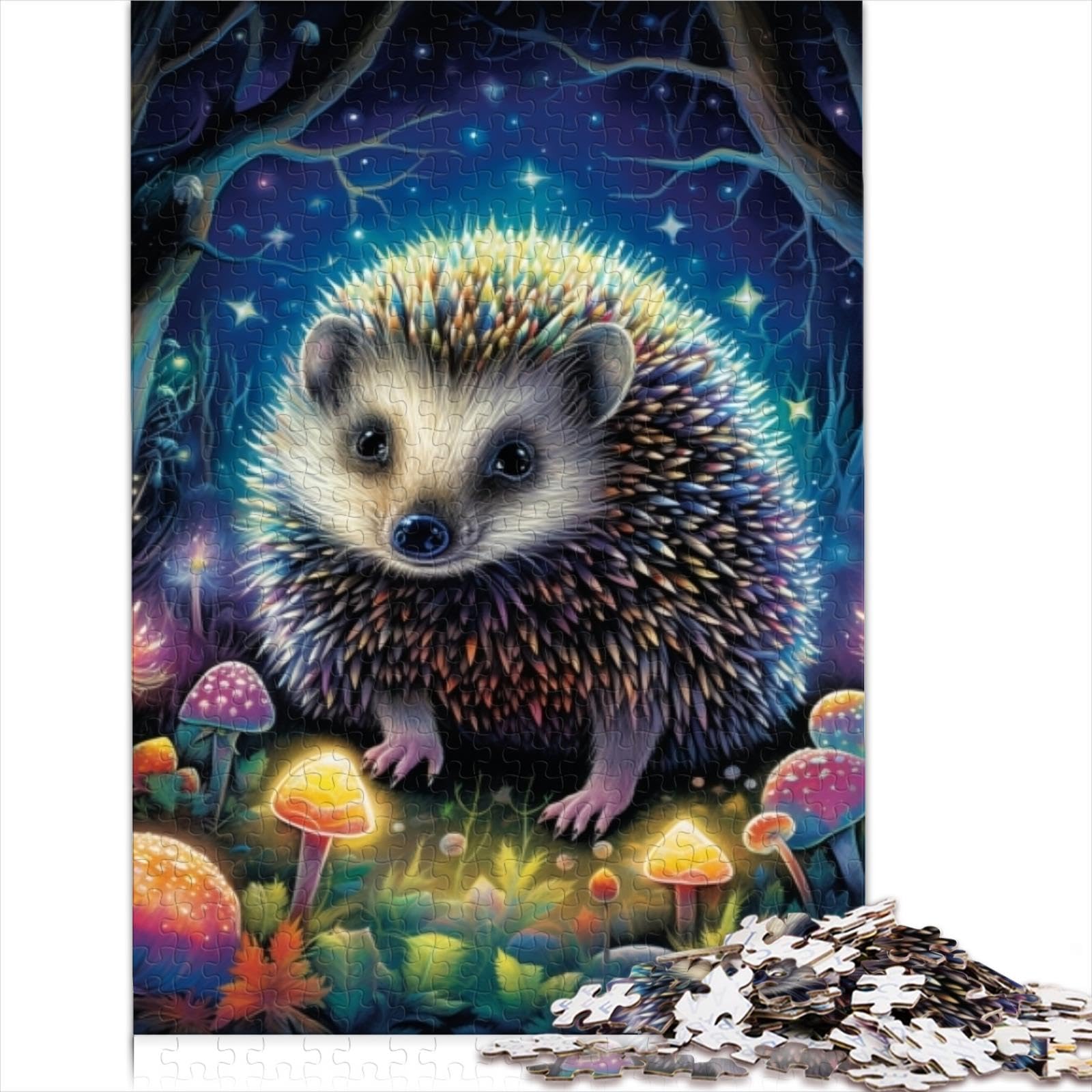 Puzzle riccio Pittura Colore 1000 Pezzi per Adulti 50 x 75 cm
