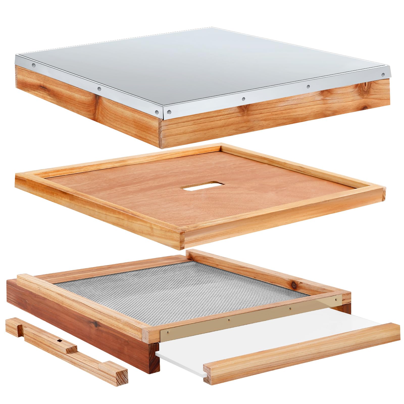 Amazon.com: Cinnvoice 1 Set Beehive Parts Kit for 10 Frame Bee