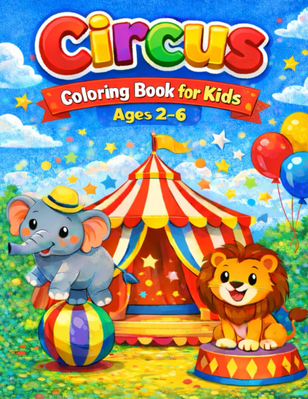 Circus Coloring Book