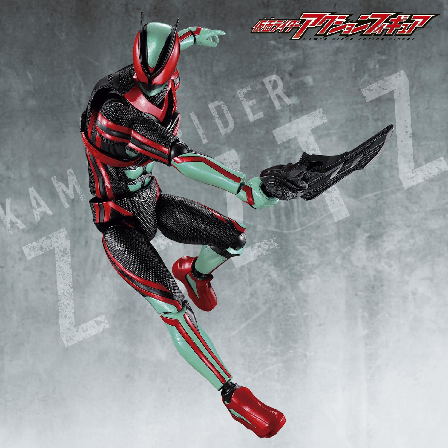 Bandai Kamen Rider Action Figure Kamen Rider Zetz Physicum Impact