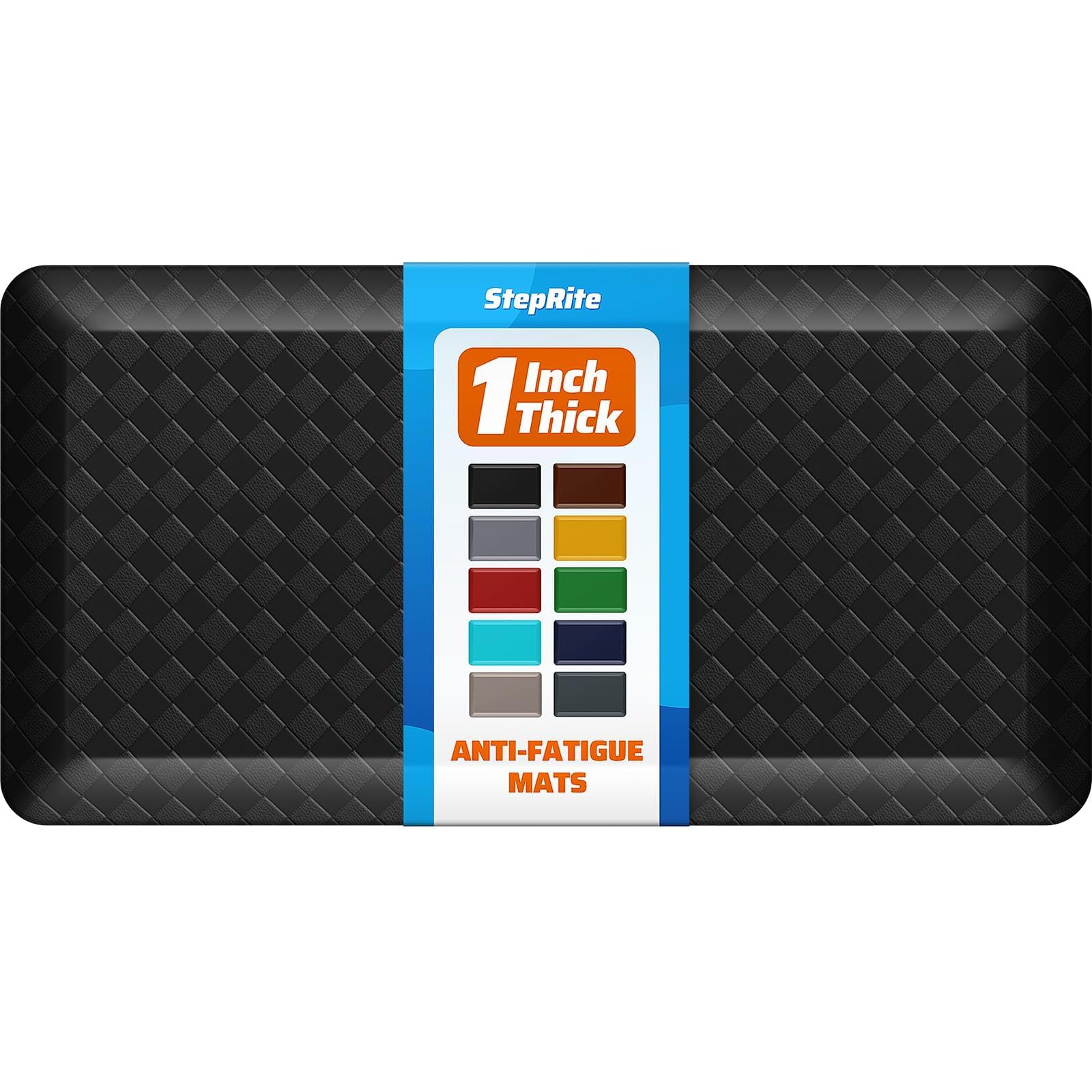 1" Thick Kitchen Mats for Floor, Water Resistant Floor Rug,Black/32" x 20" — Amazon image 11