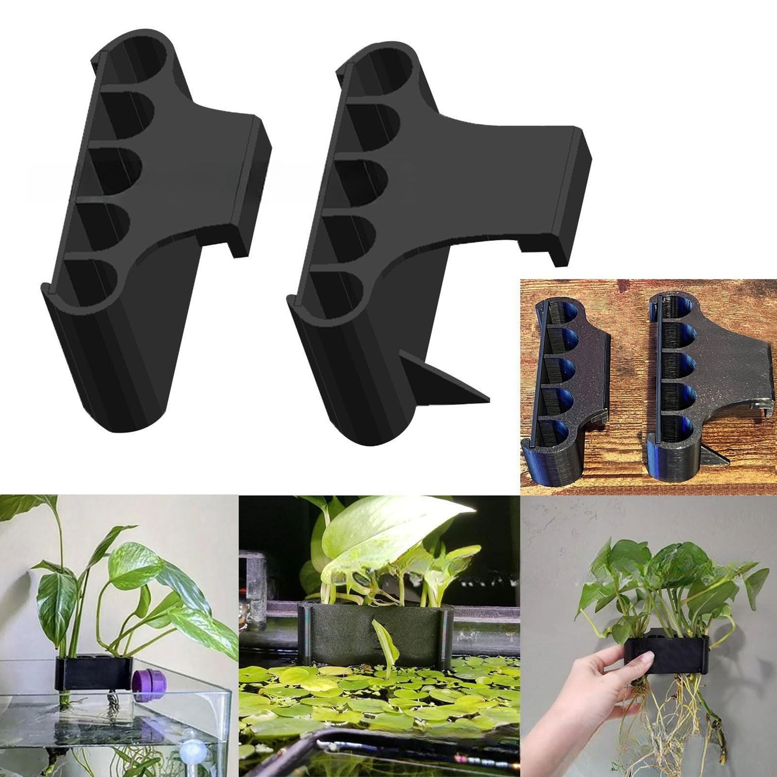 Aquarien Pflanzenhalter für verschiedene Aquarien Aquarien Hydrokultur PflanzgefäßhalterungTöpfe Fischtanks Habitat Supplies Hydrokultur Pflanzenhalter für
