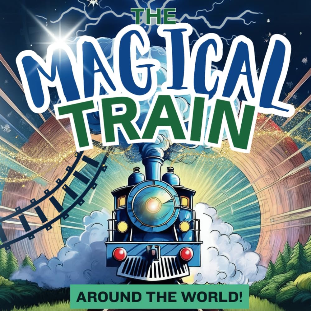 The Magical Train - Around The World: A beautiful rhyming picture book full of adventure