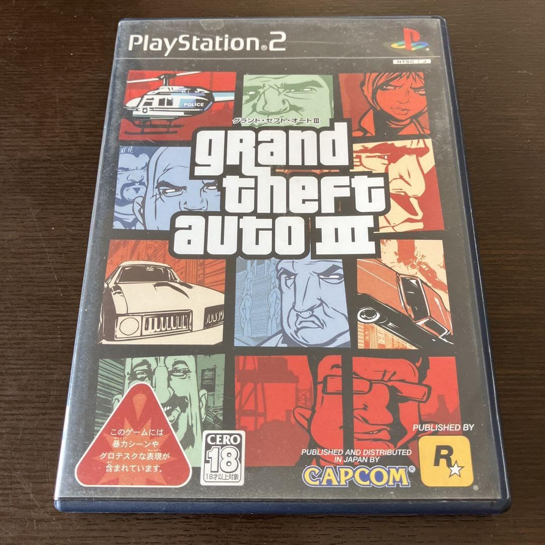 Amazon.co.jp: PS2 グランド・セフト・オートIII 取説 グラセフ