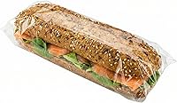 Vista 6 de Envoltura de plástico transparente para sándwiches - Alta claridad - 15 3/4" x 11 3/4" - Caja de 100