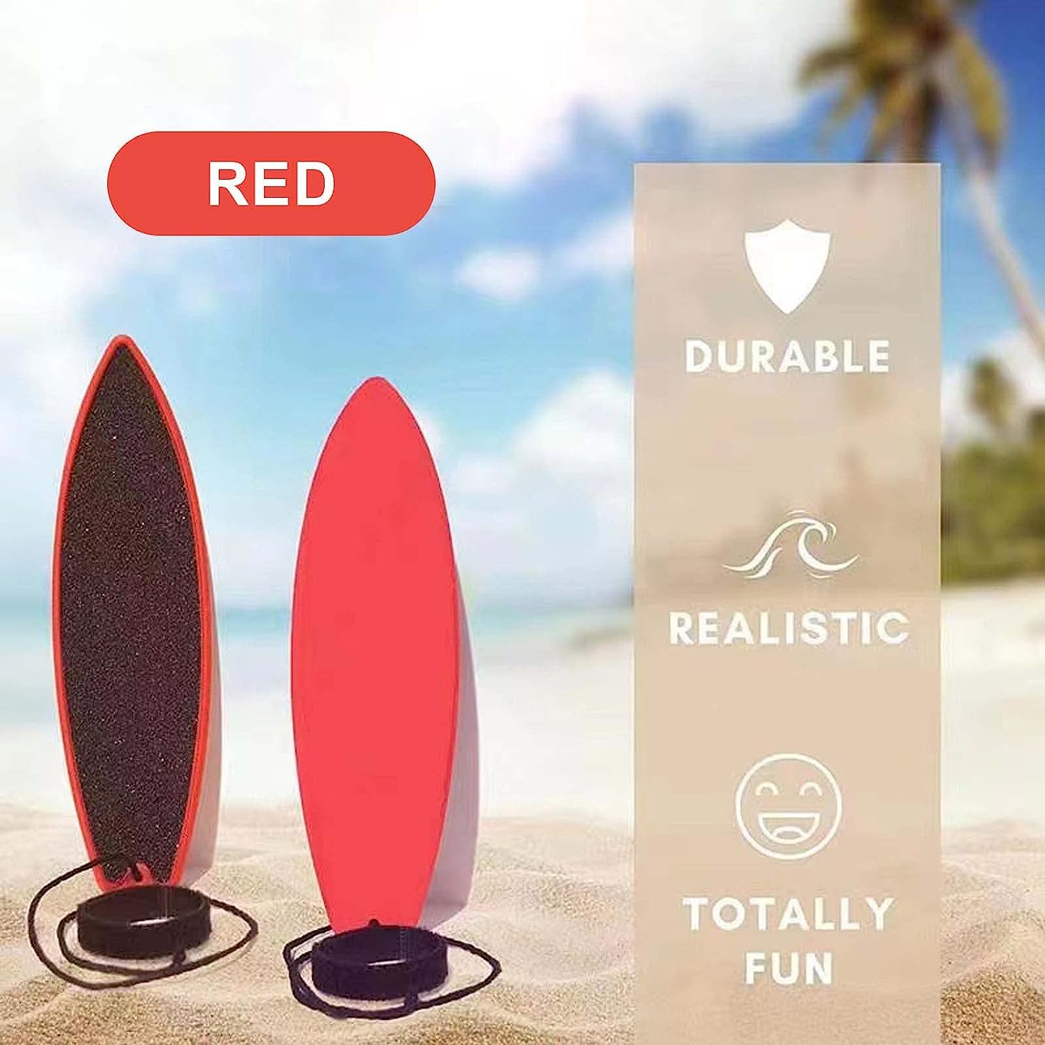 Mini Tavole Da Surf Per Dita - Set 4 Pezzi Colorati Per Gioco E Antistress - Foto 10