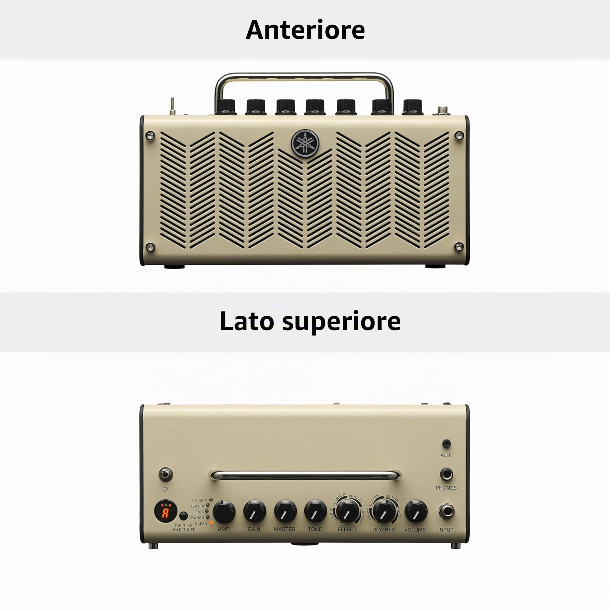 YAMAHA THR5 Amplificatore Modeling per Chitarra 10W 5 Modelli Effetti Integrati USB Stereo 2x3" Bianco Vintage