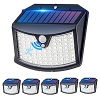 Giliwosy Luce Solare Led Esterno, 3 Modos IP65 Impermeabile Faretto LED da Esterno