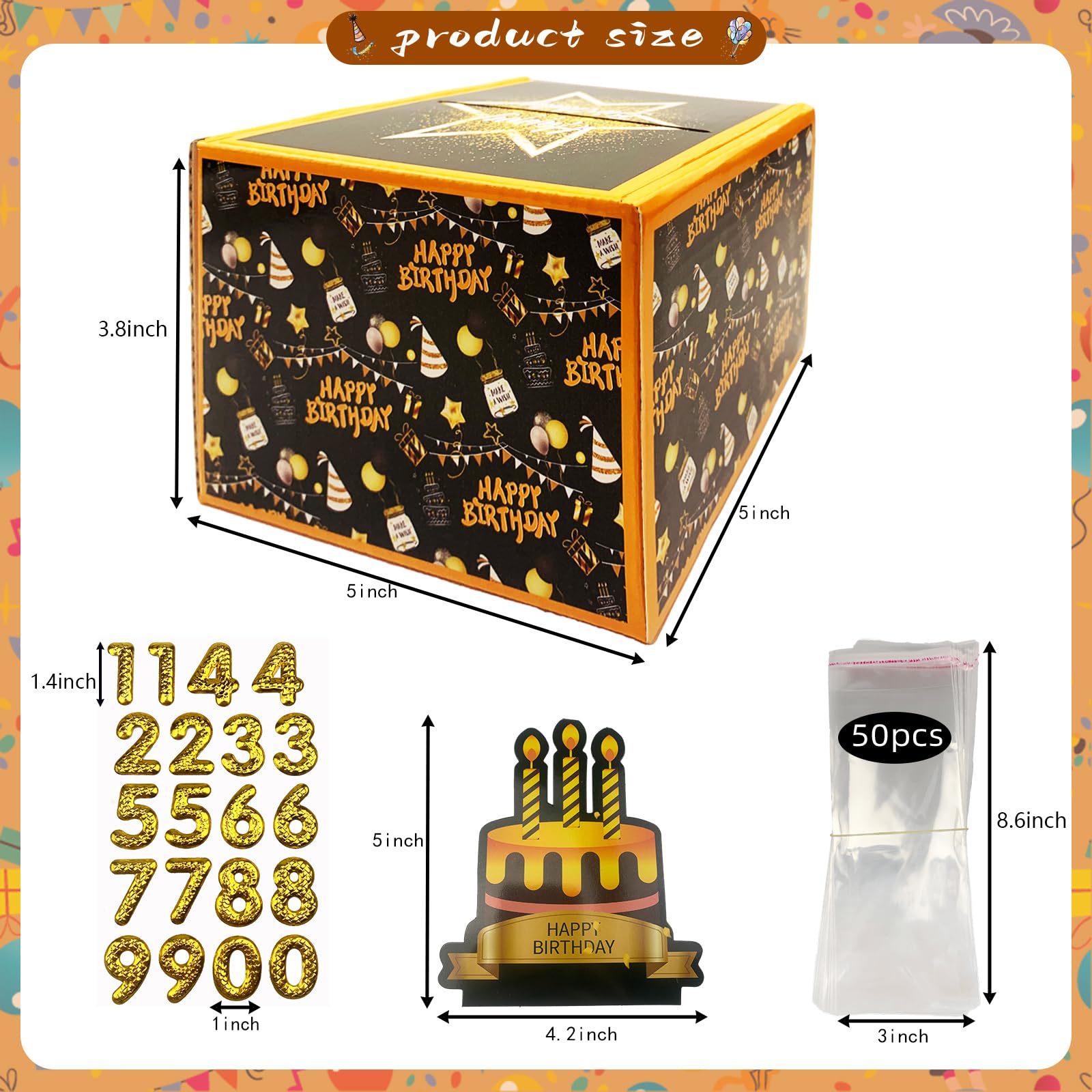 Diy Cash Gift Box Fun Birthday Cash Gift Idea Rose Golden Surprise Birthday Money Gift Box Kit With Diy For Women For Any Party