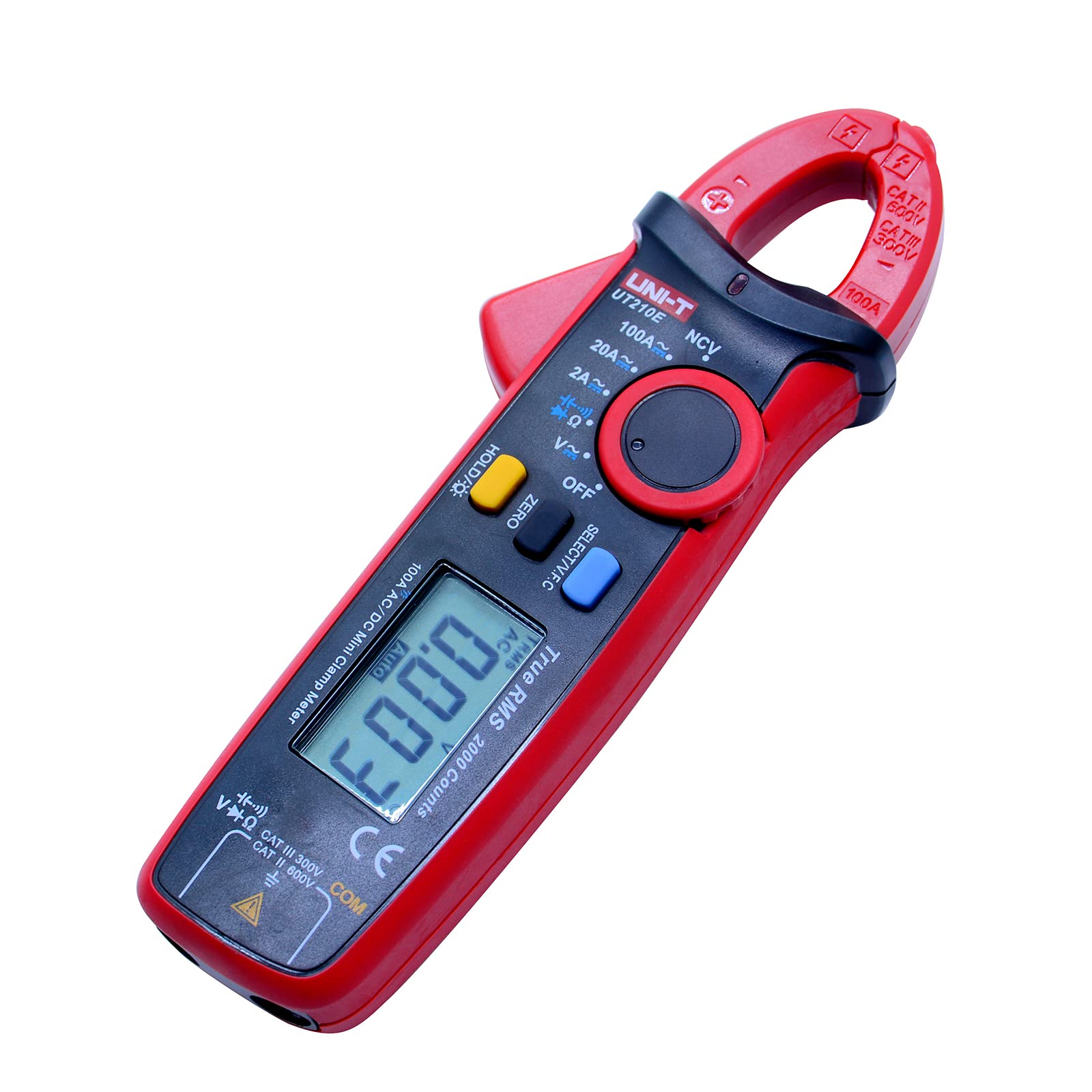 Snapklik.com : Mini Digital Clamp Meter, AC/DC Clamp Meter UT210E Amp ...
