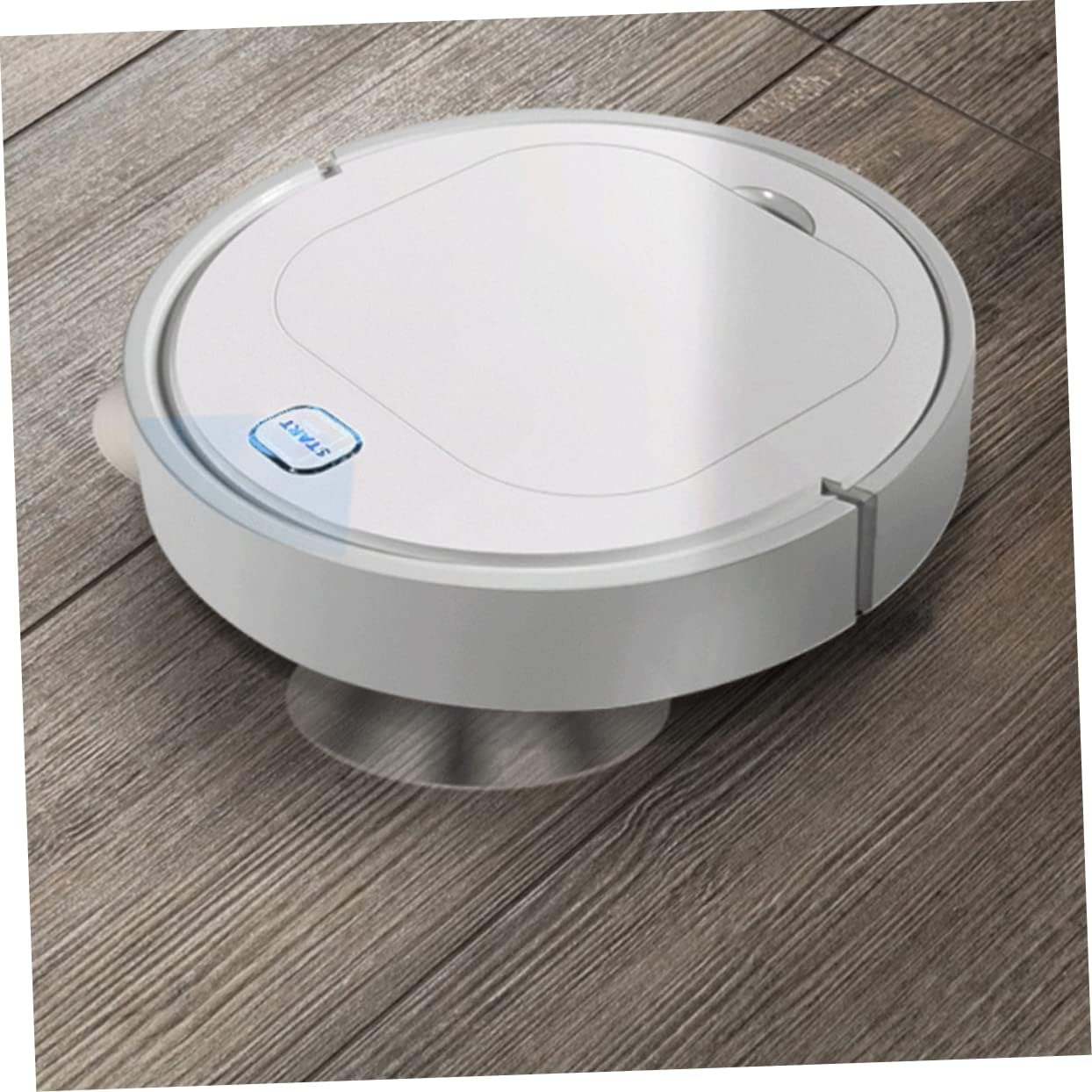 CHILDWEET Smart Rechargeable Automatic Sweeping for Home White Compact Easy to Use for PET Hair and Dust